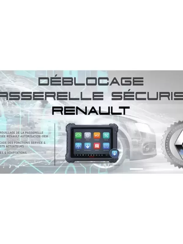 Déverrouillage Gateway Renault PACK 20 jetons